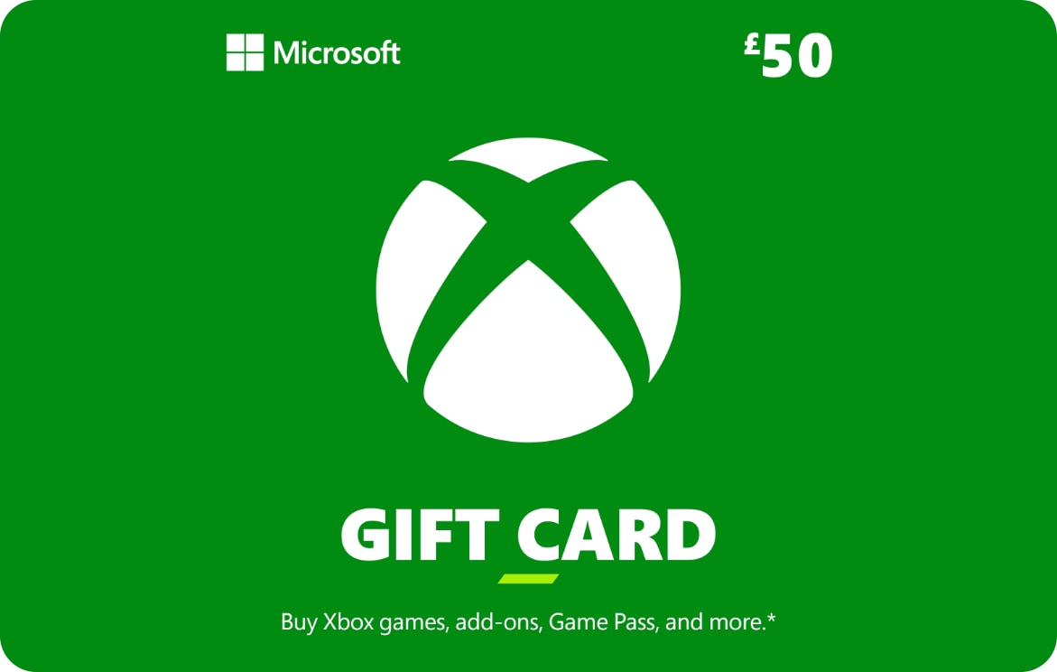 Xbox Digital Gift Card £50